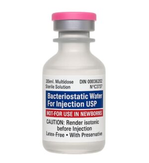BACTERIOSTATIC WATER FOR INJECTION 30ML